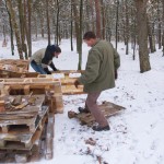 Van pallet tot brandhout